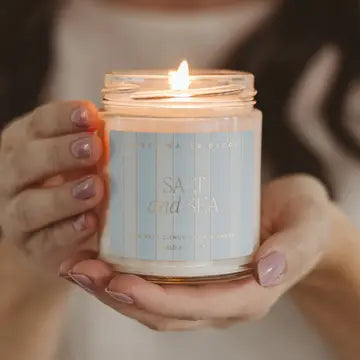 Salt and Sea 9 oz Soy Candle