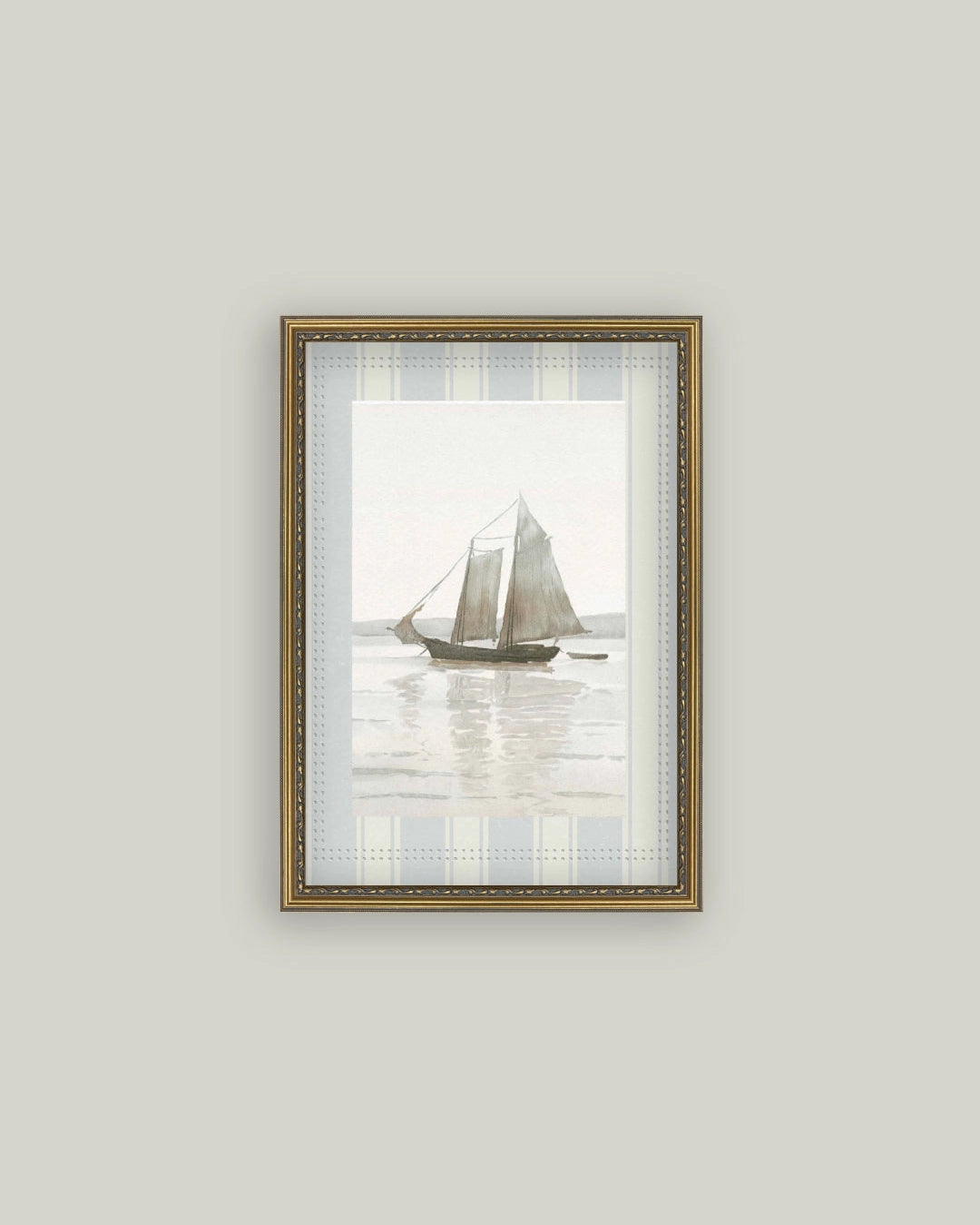 Watercolour Sailboat 18"x22"
