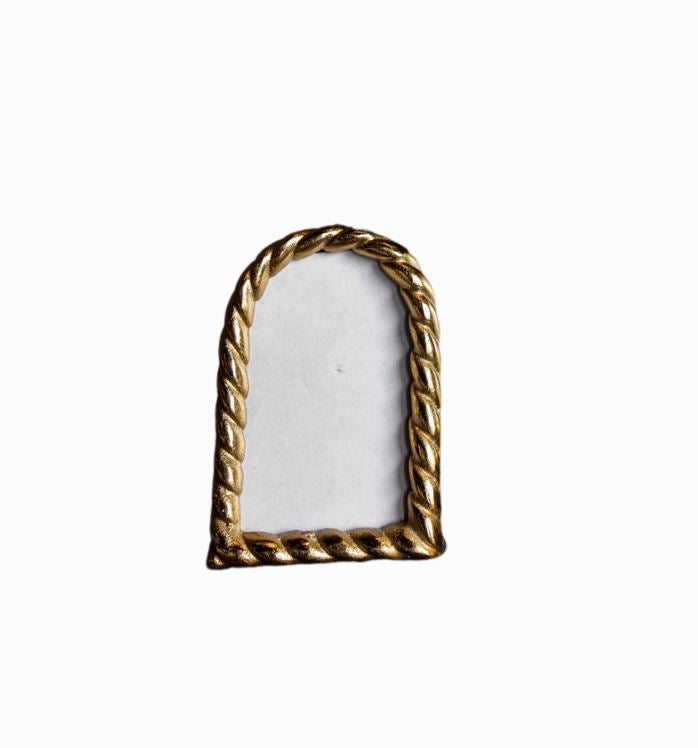 Brushed Brass Photo Frame