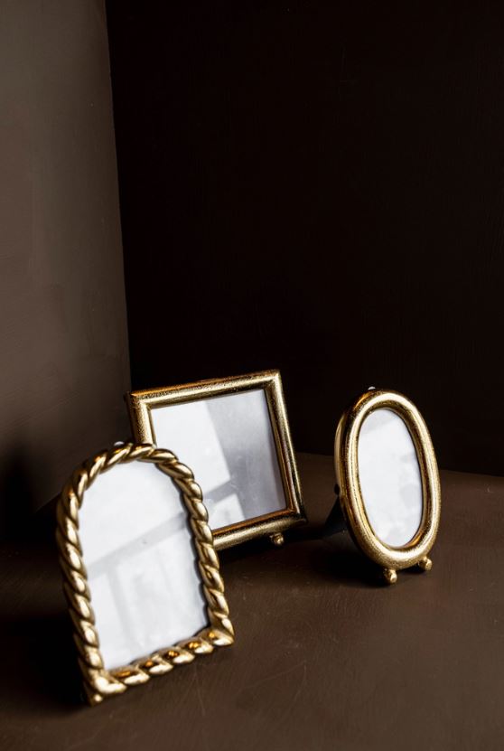 Brushed Brass Photo Frame