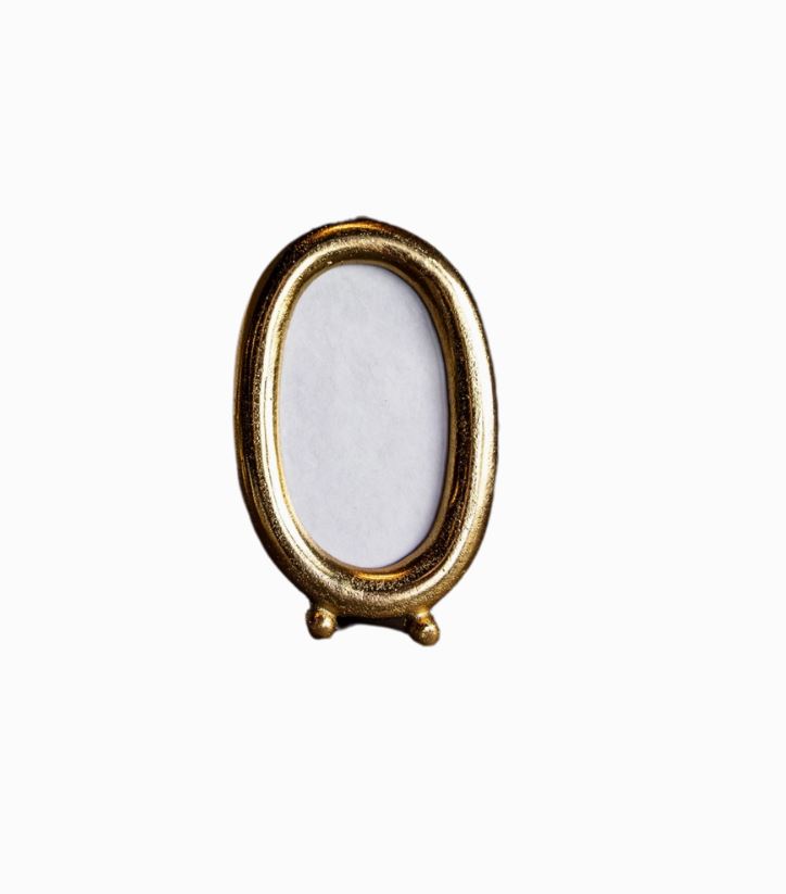 Brushed Brass Photo Frame