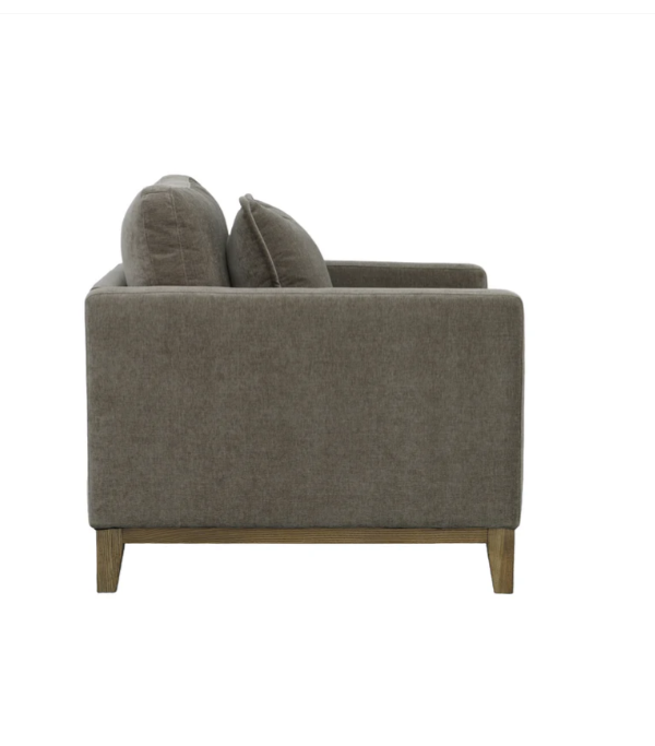 Burbank Club Chair - Pecan Brown
