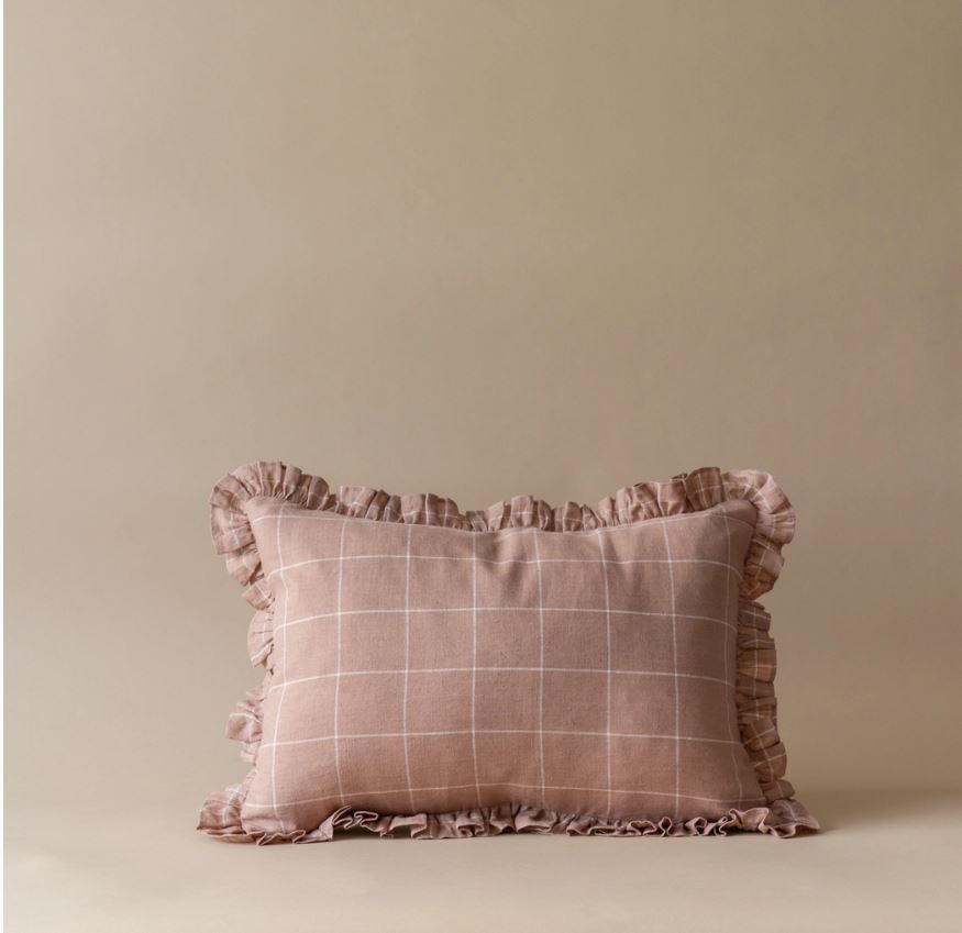 Callie Ruffle Pillow Cover