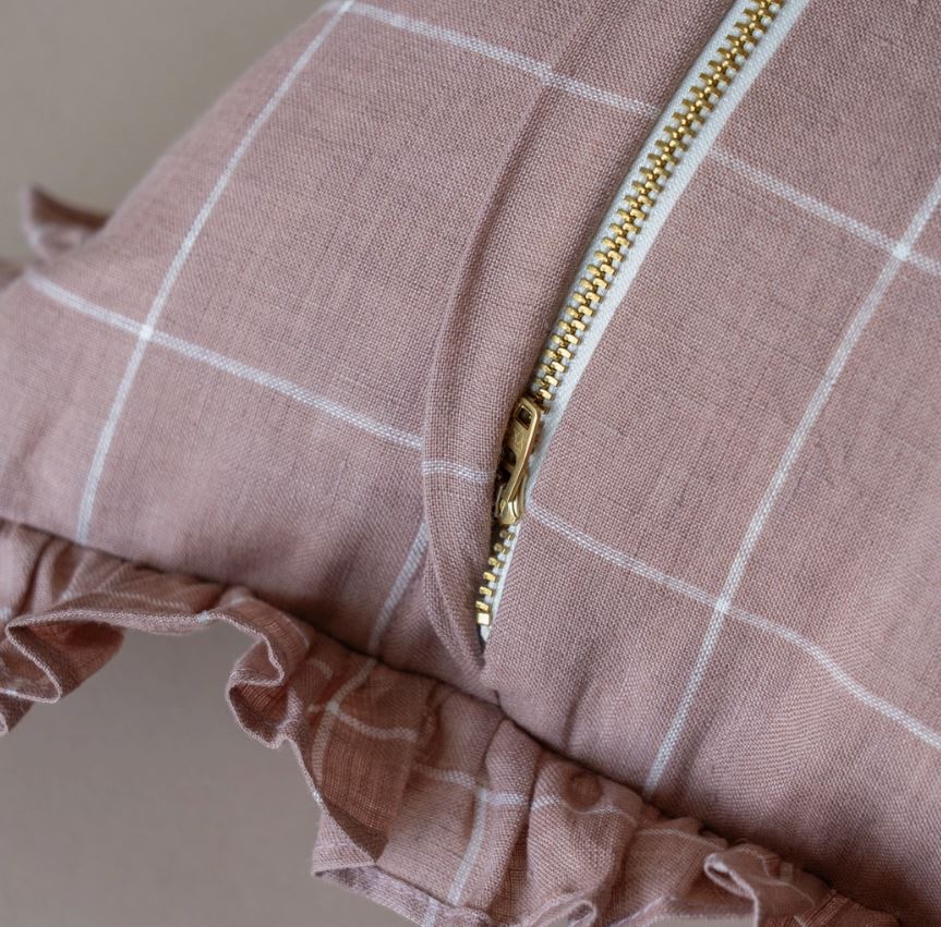 Callie Ruffle Pillow Cover