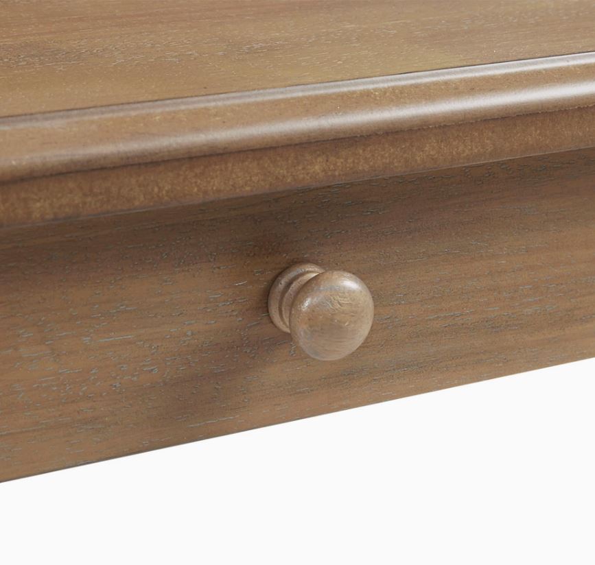 Farmhouse Wood Office Writing Desk in Natural