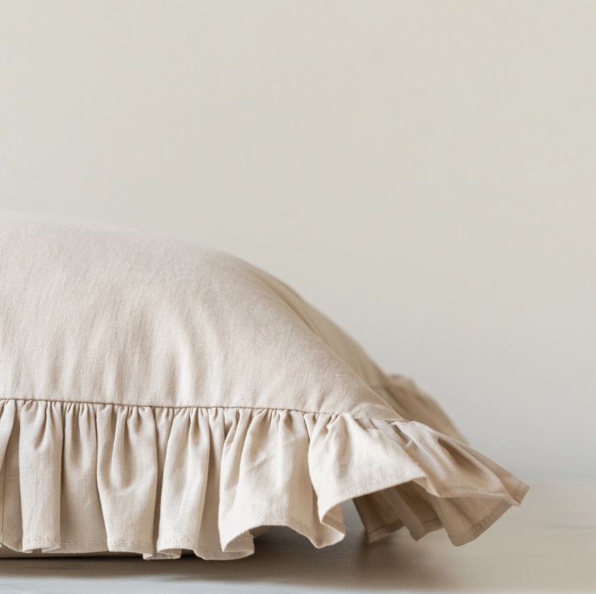 Raya Ruffle Pillow Cover