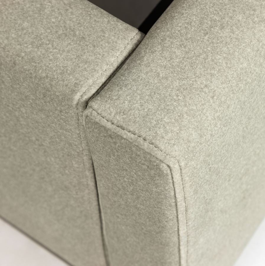 Faye Queen Storage Bed - Velvet Sandstorm