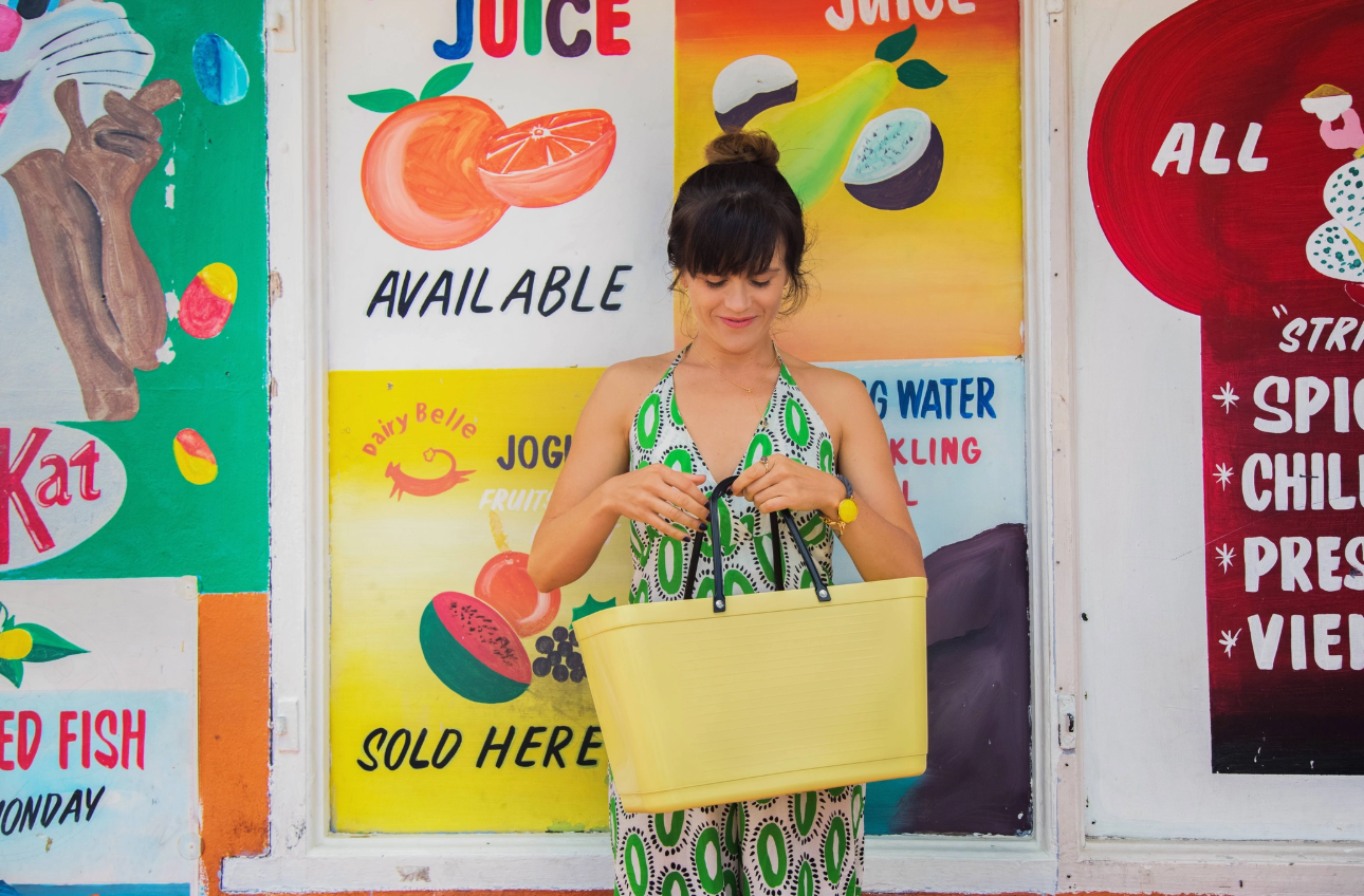 Hinza Eco Bag in Lemon