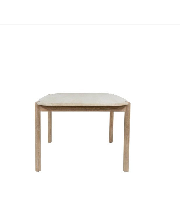 Runway Large Dining Table 82" in Light Oak