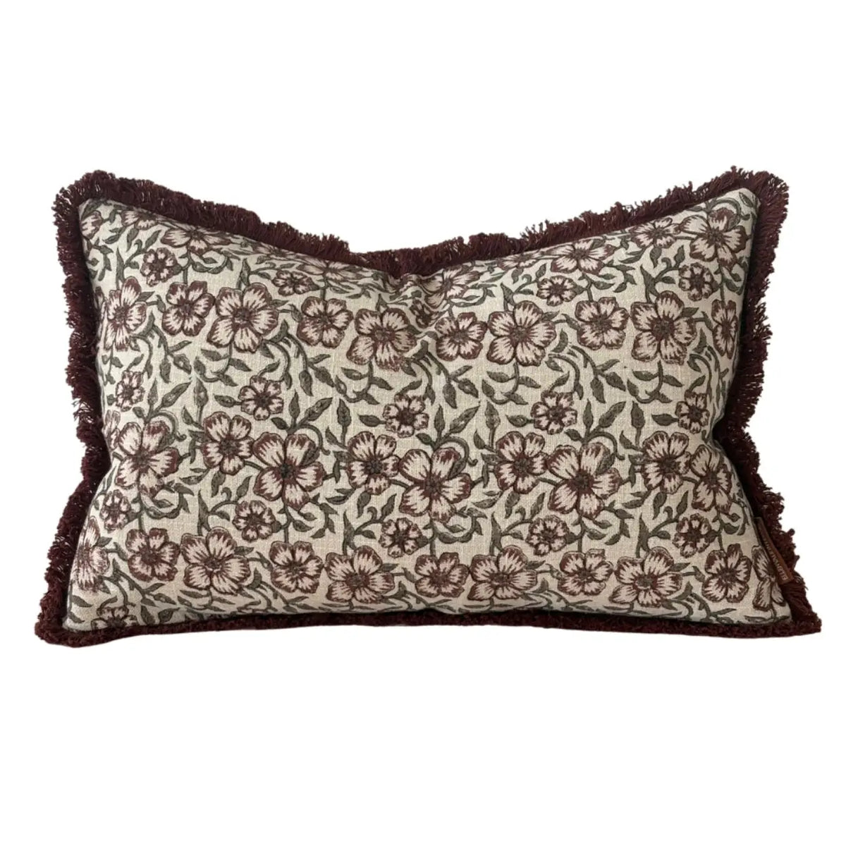 Sadie Burgundy Floral Cover