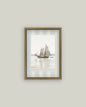 Watercolour Sailboat 18"x22"