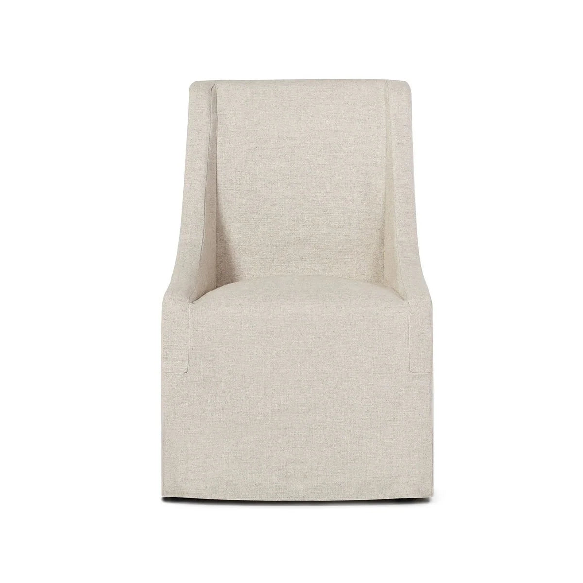 Warwick Dining Chair (with Casters) Beige