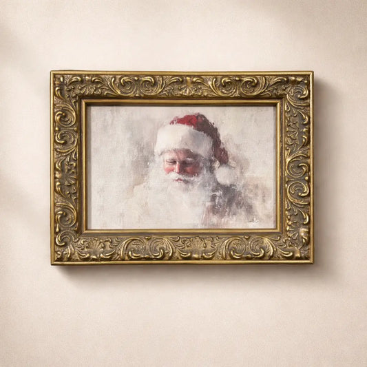 Saint Nicholas Antique Inspired Heirloom Framed Print 5x7