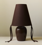 Appenzell Petite Red Burgundy Bows Table Lamp