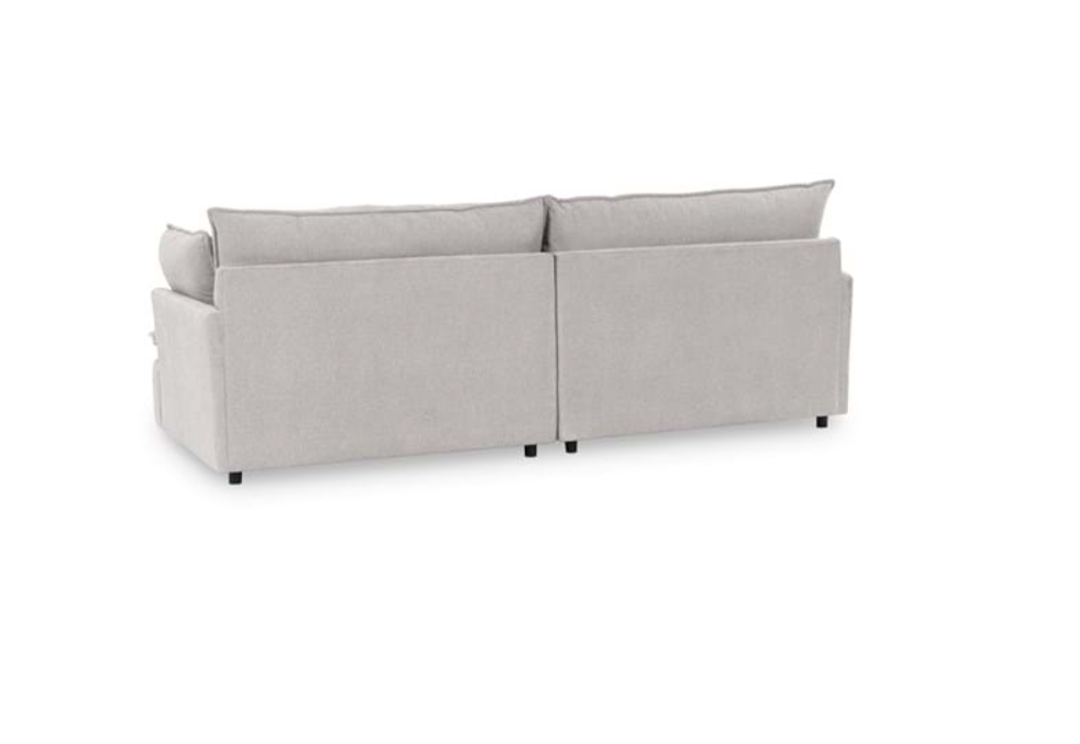 Caplan Upholstered 2pc Modular Sectional - Grey