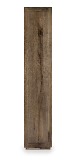 Bradley Oak Wood Tall Cabinet