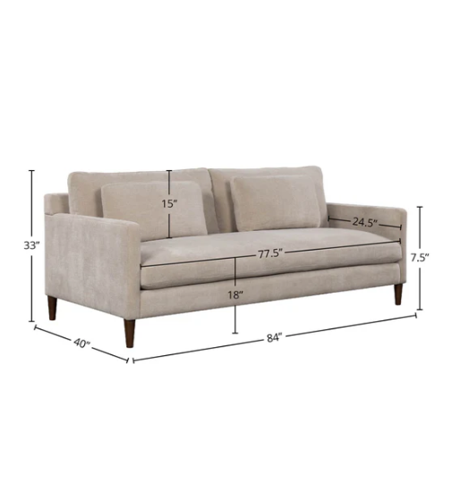 Gemma Sofa - Fawn