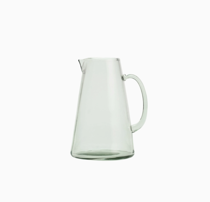 Clear Pitcher with Handle 