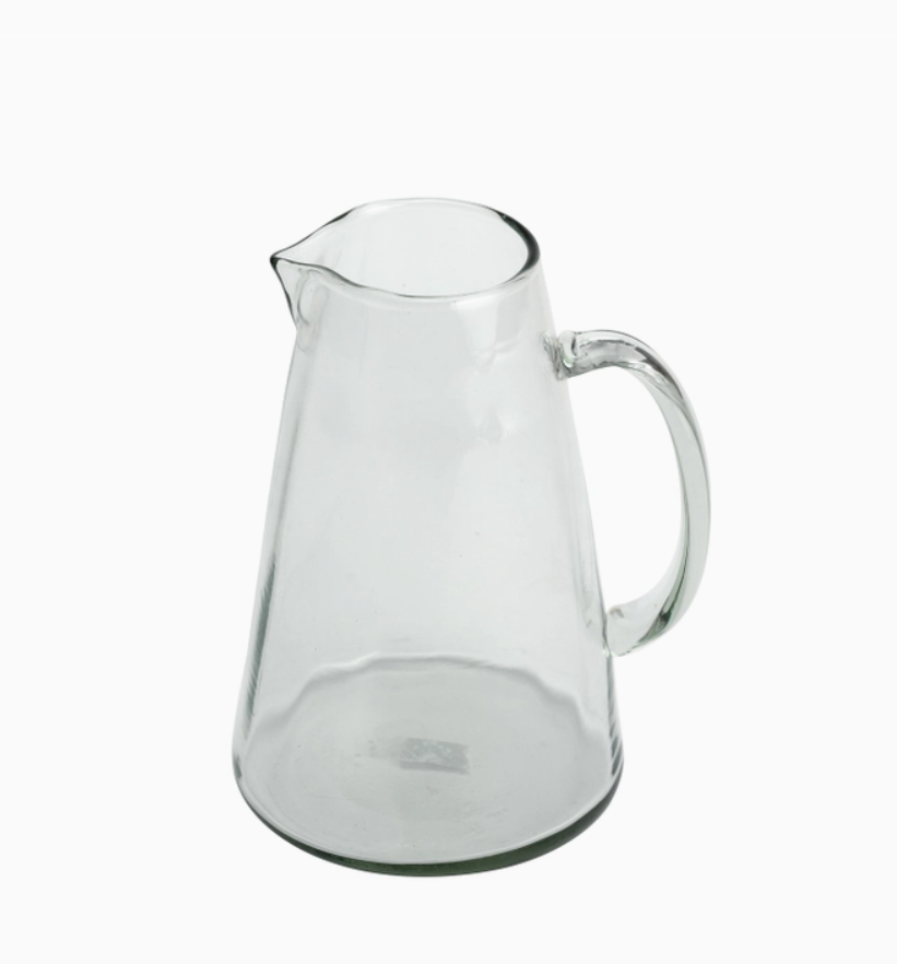 Clear Pitcher with Handle 