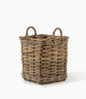 Rattan Square Kubu Grey