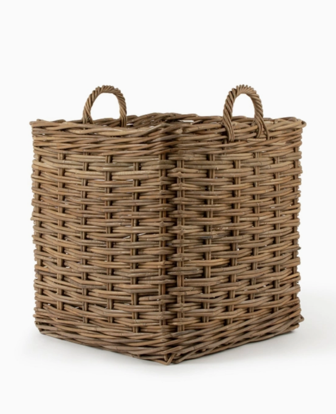 Rattan Square Kubu Grey - Large