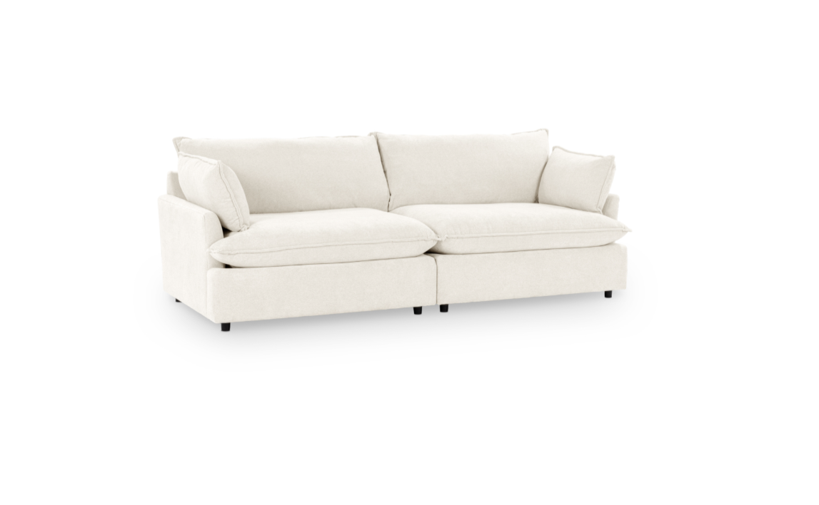 Caplan Upholstered 2pc Modular Sectional - Ivory