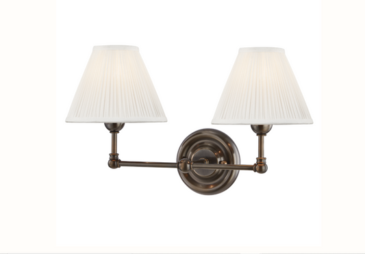 Classic No.1 Wall Sconce - Distressed Bronze