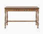 Farmhouse Wood Office Writing Desk in Natural