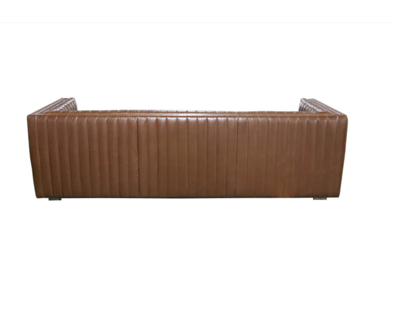 Channel Sofa - Camel Brown