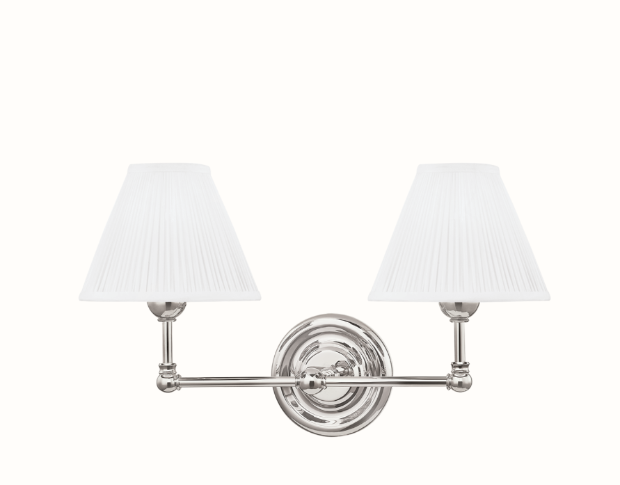 Classic No.1 Wall Sconce -Polished Nickel