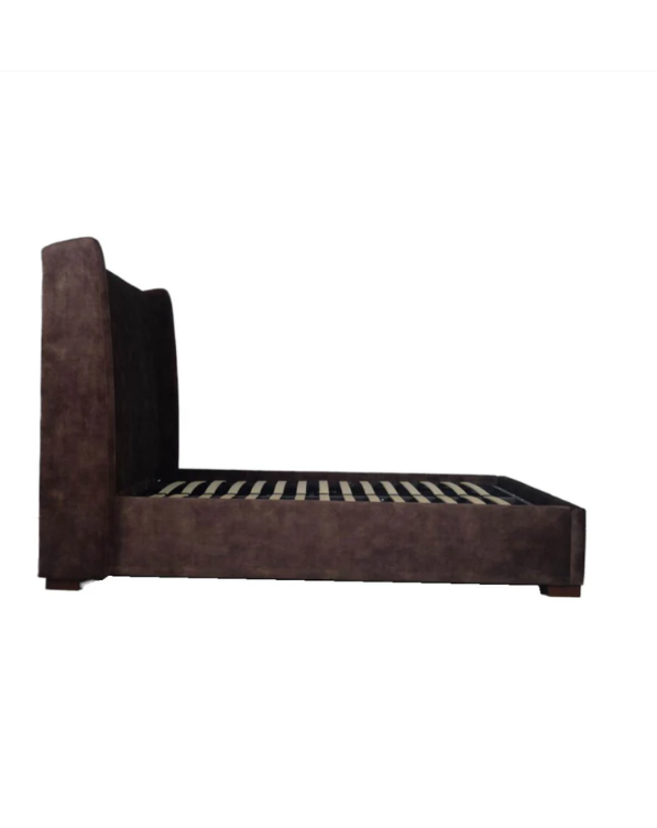 Cora Storage Queen Bed - Velvet Brown