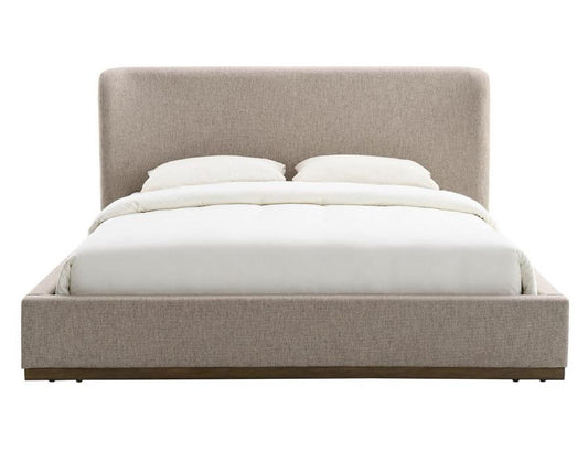 Faye King Bed Short - Perfect Taupe