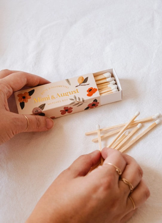 Floral Matchbox