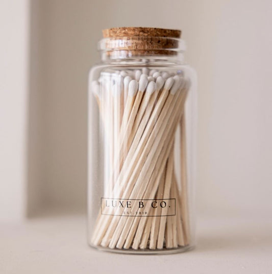  Glass Match Bottle