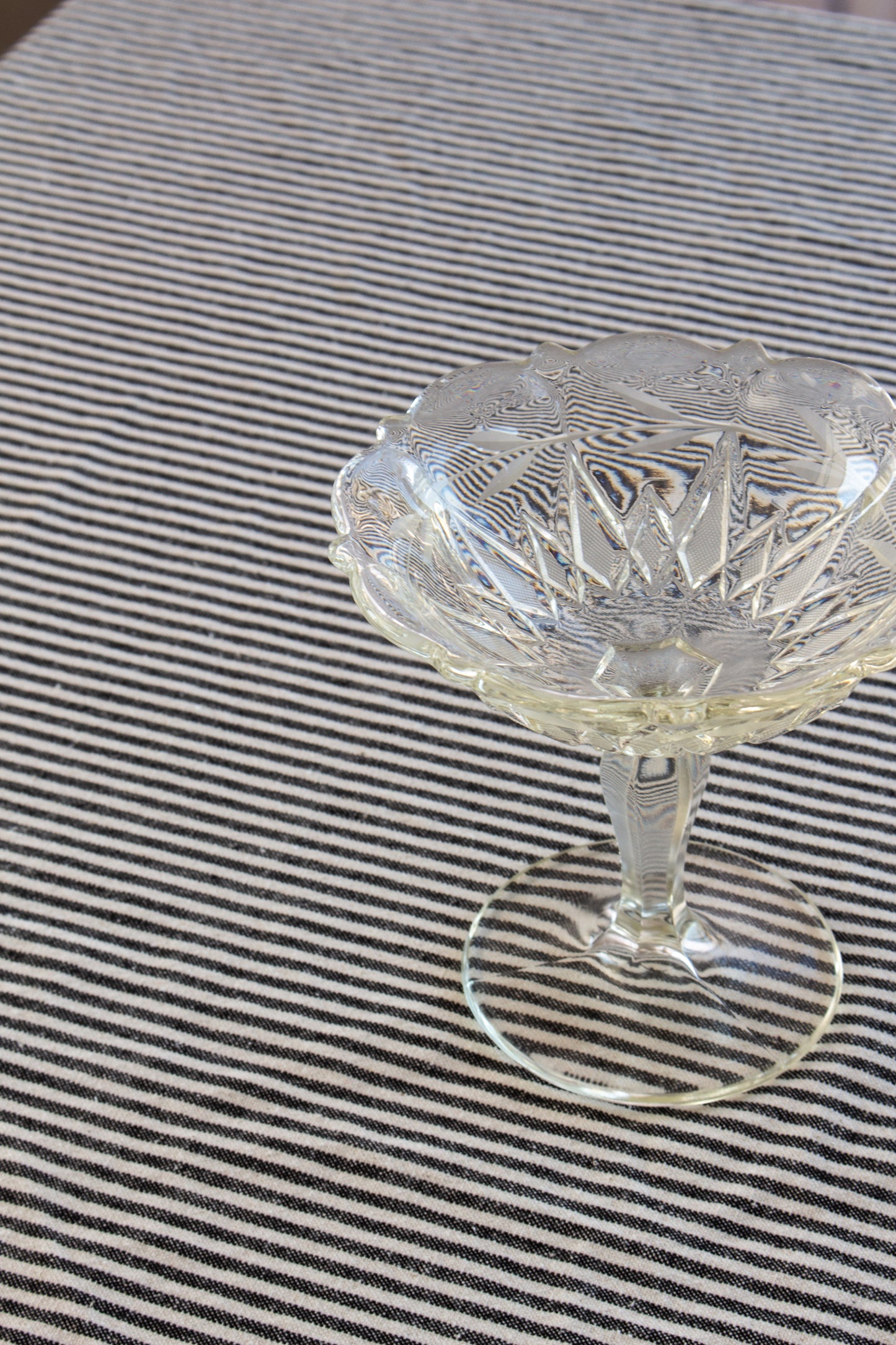 Glass Pedestal Bowl