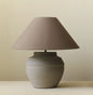 Gustav Large Textured Ceramic Ancient Wabi-Sabi Table Lamp