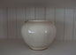 Cream Glazed Vintage Pot Vase