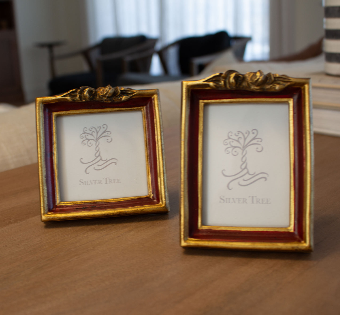 Mini Resin Frame with Decorative Detail