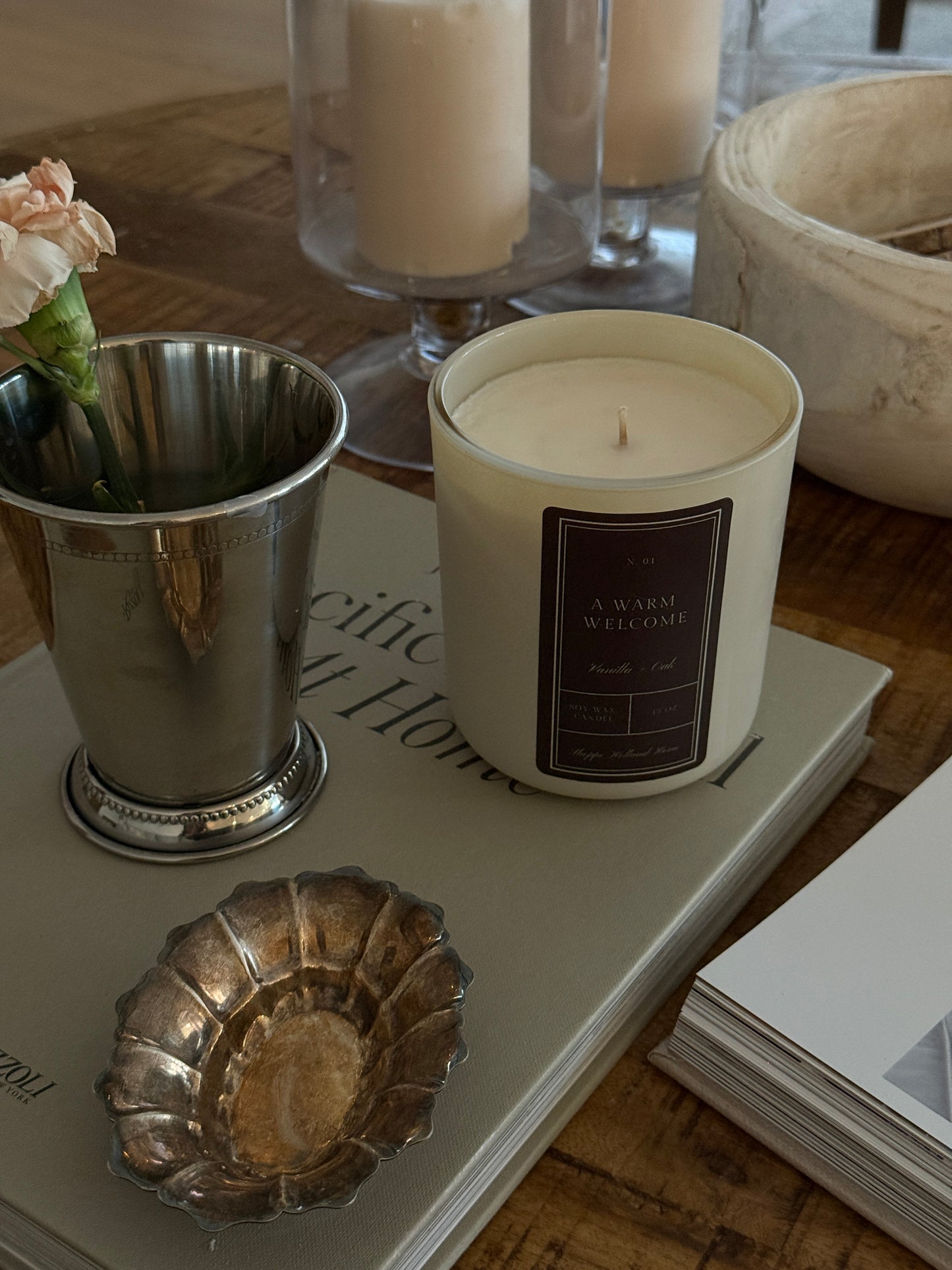 A Warm Welcome Candle