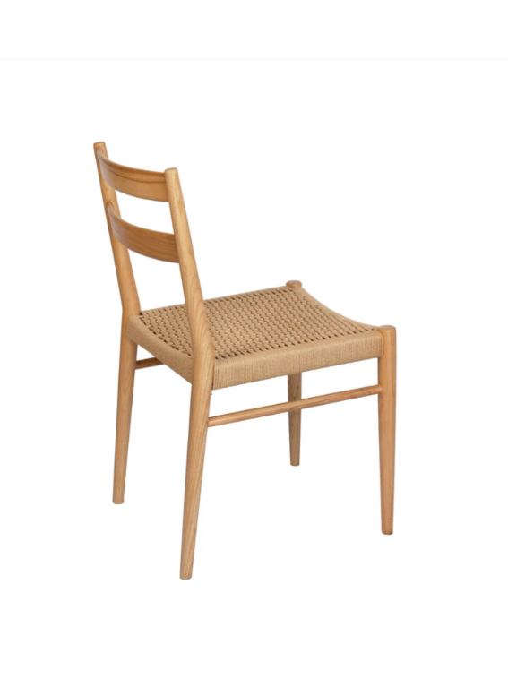 Jakarta Dining Chair - Natural/Natural Woven Seat