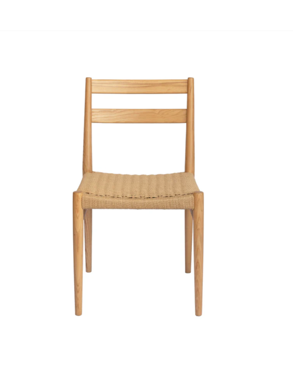 Jakarta Dining Chair - Natural/Natural Woven Seat