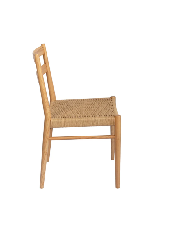 Jakarta Dining Chair - Natural/Natural Woven Seat