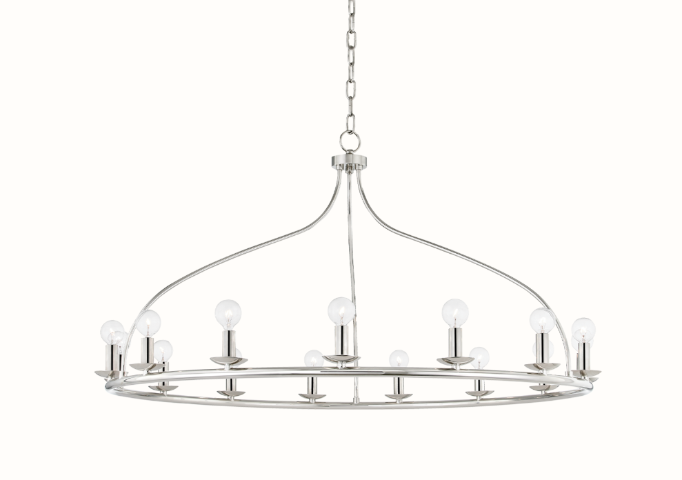 Kendra Pendant Light - Polished Nickel