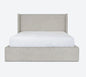 Lourdes King Storage Drawer Bed - Dune
