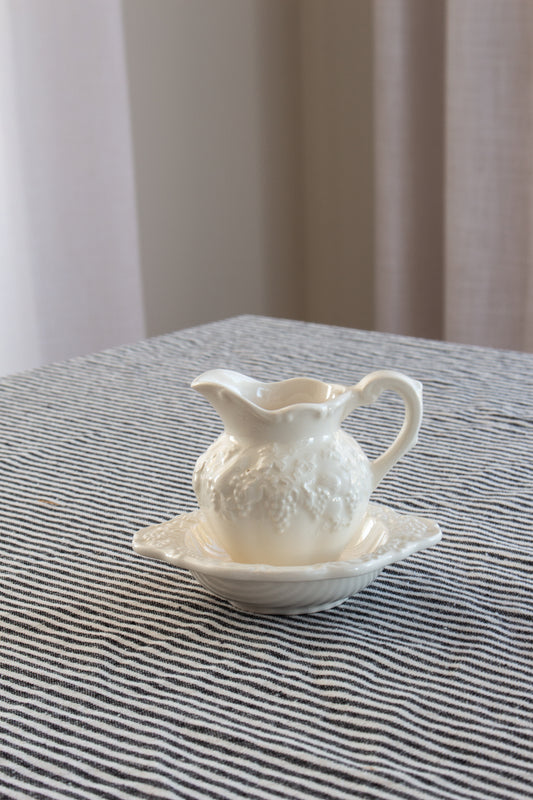 Mini Ceramic Vessel and Dish - 2 pc