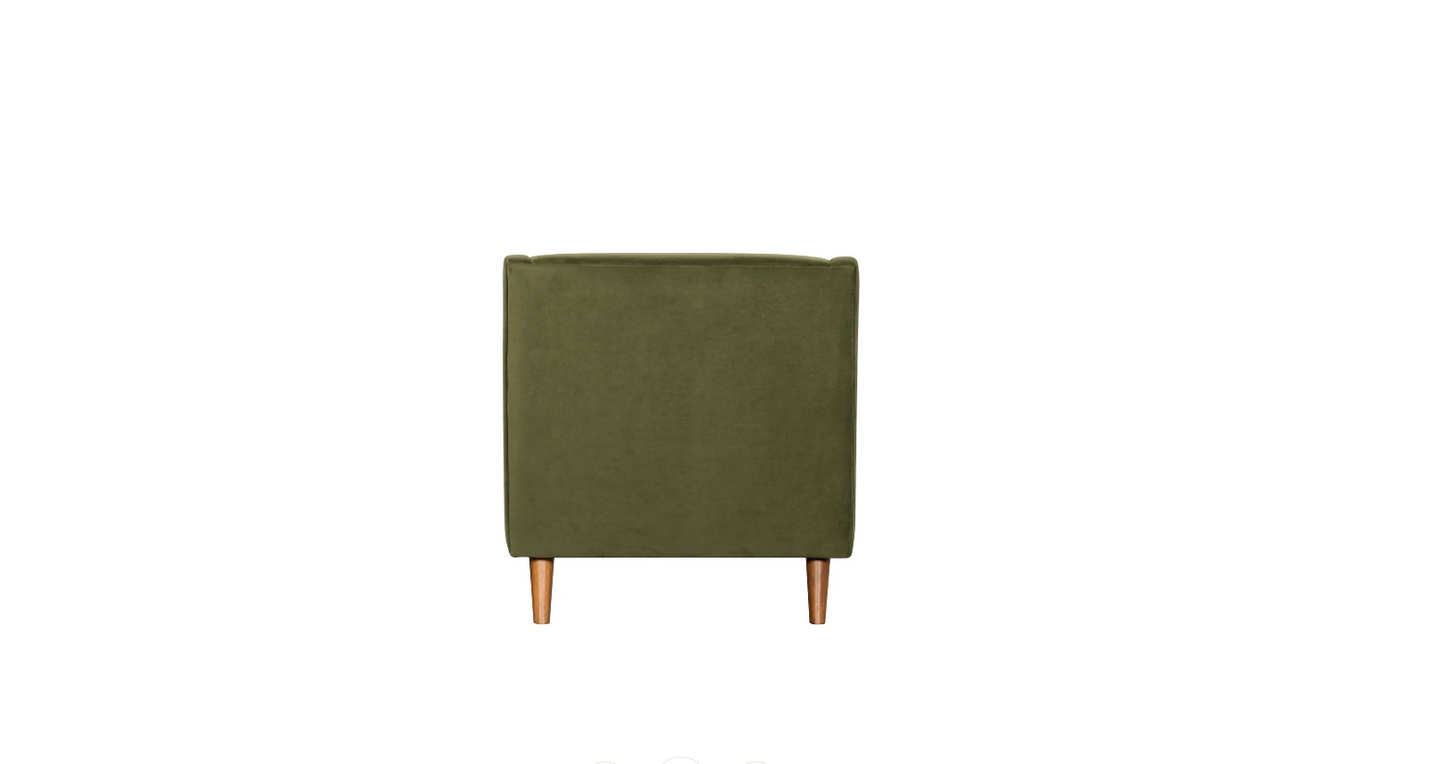 Missy Club Chair - Green Velvet