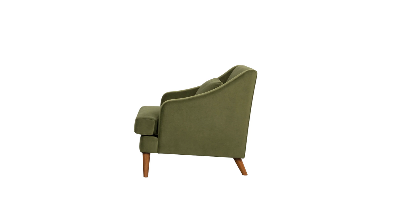 Missy Club Chair - Green Velvet