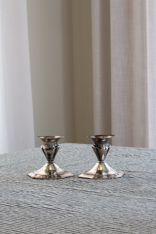 Motif Candle Holders - Set of 2