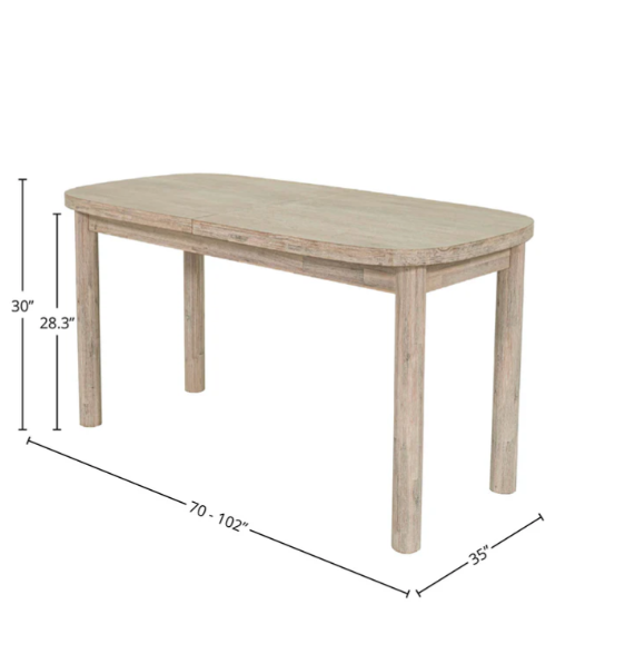 Oasis Extension Dining Table