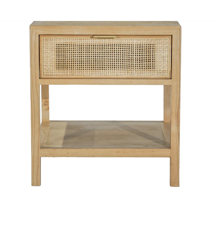 Rattan Side Table - Natural